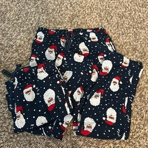 Bundle of 2 Old Navy Christmas pj pants -Small